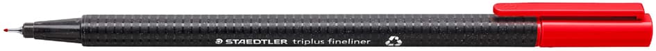 Staedtler Fineliner Triplus, Rot, Strichstärke: 0,3 Mm