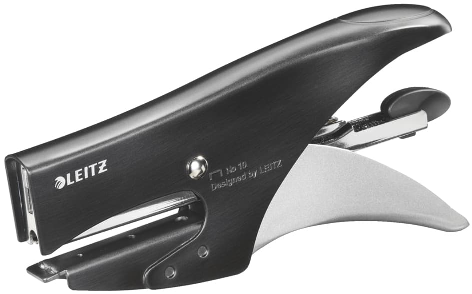 Leitz Heftzange Style, Heftleistung: 15 Blatt, Satin-Schwarz