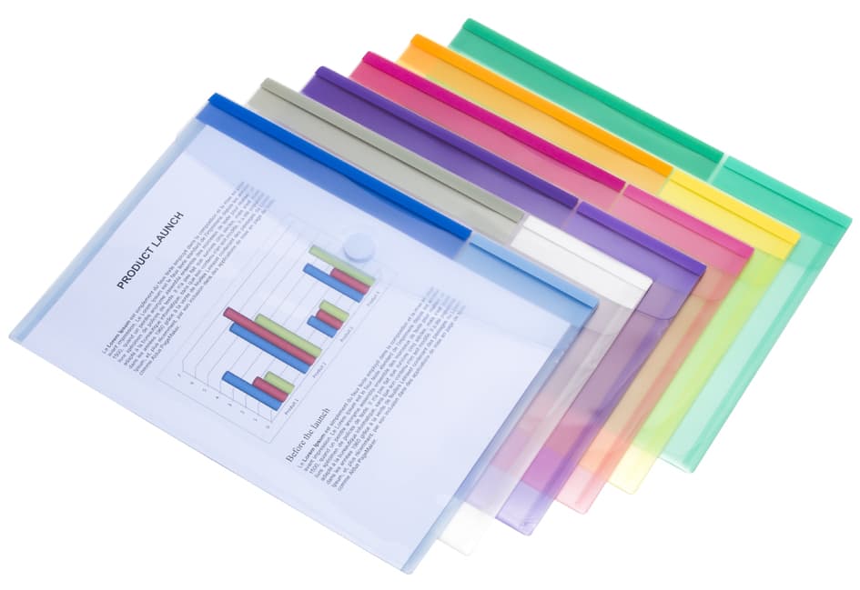 Djois By Tarifold Dokumententasche Din A5, Pp, Transparent