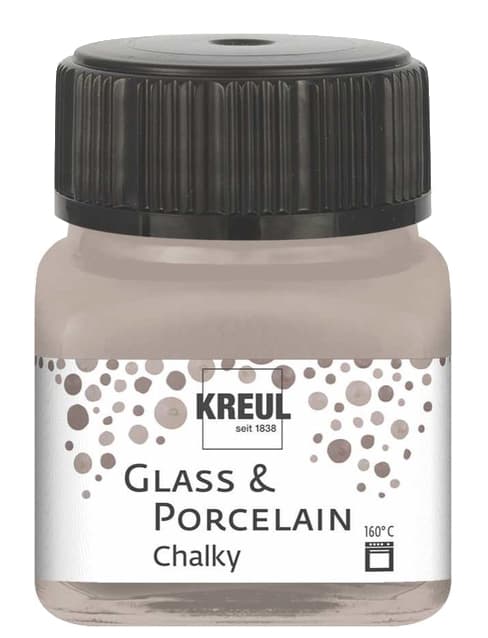 Kreul Glas- Und Porzellanfarbe Chalky, Smoky Stone