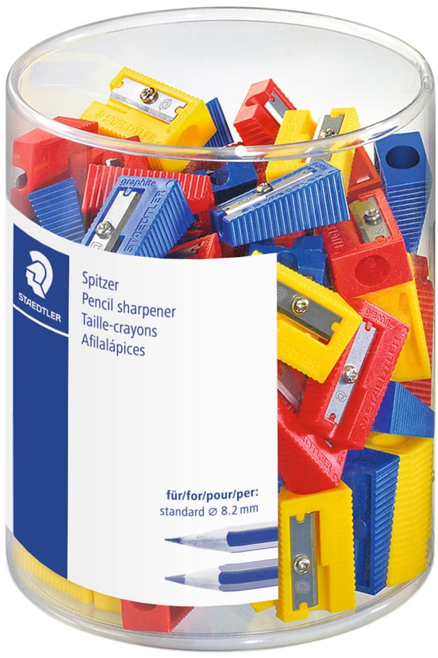 Staedtler Spitzer, Aus Kunststoff, 100er Dose