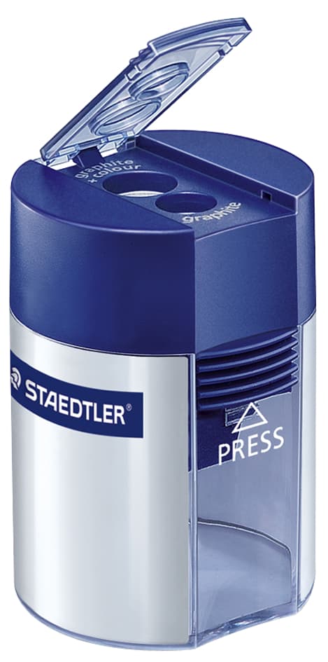 Staedtler Doppel-Spitzdose 512 001, Rund