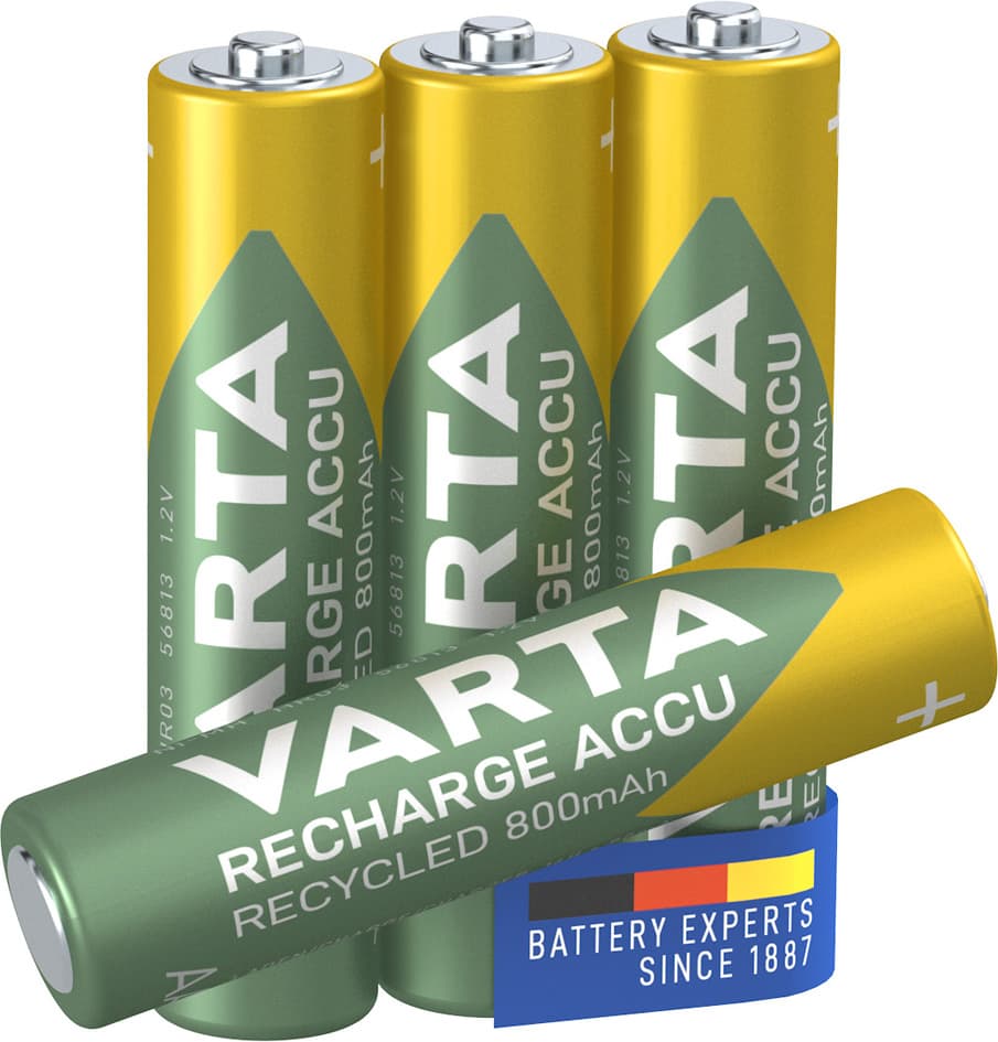 Varta Nimh Akku , Recharge Accu Recycled, , Micro Aaa, 800 Mah