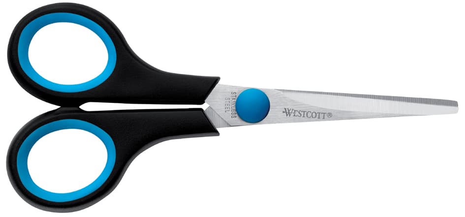 Westcott Schere Easy Grip, Länge: 210 Mm, Für Linkshänder