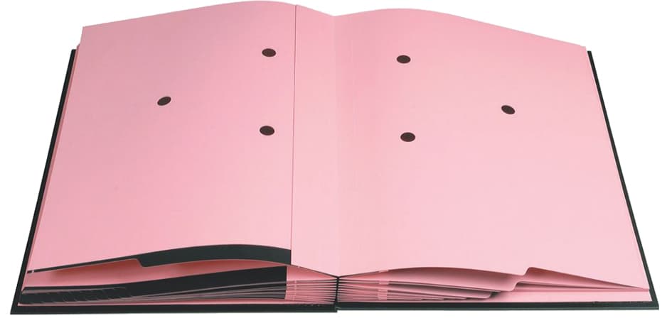 Exacompta Unterschriftenmappe, Din A4, 20 Fächer, Grün