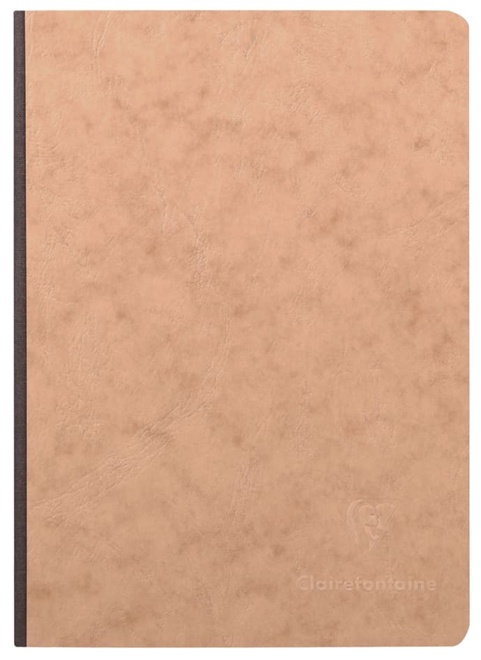 Clairefontaine Notizbuch Age Bag, Din A5, Blanko, Beige