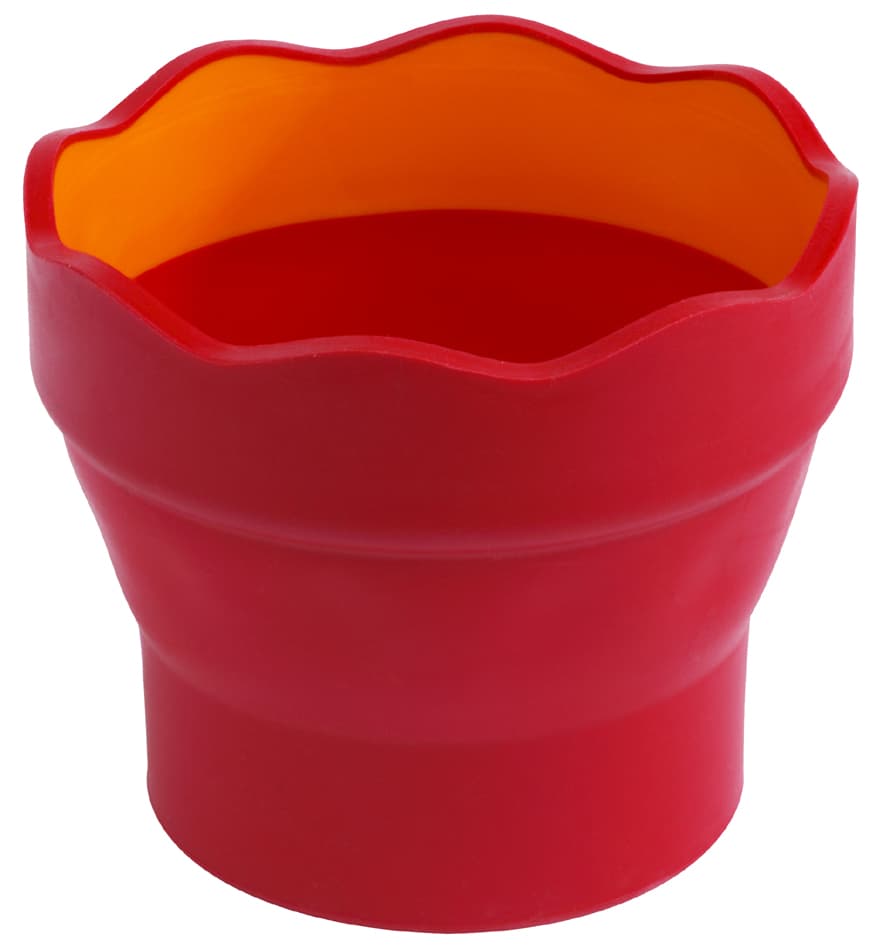 Faber-Castell Wasserbecher Clic & Go, Rot