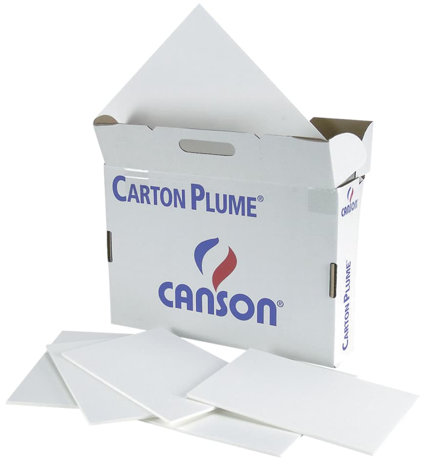 Canson Leichtschaumplatte , Carton Plume, , Din A3, Weiß