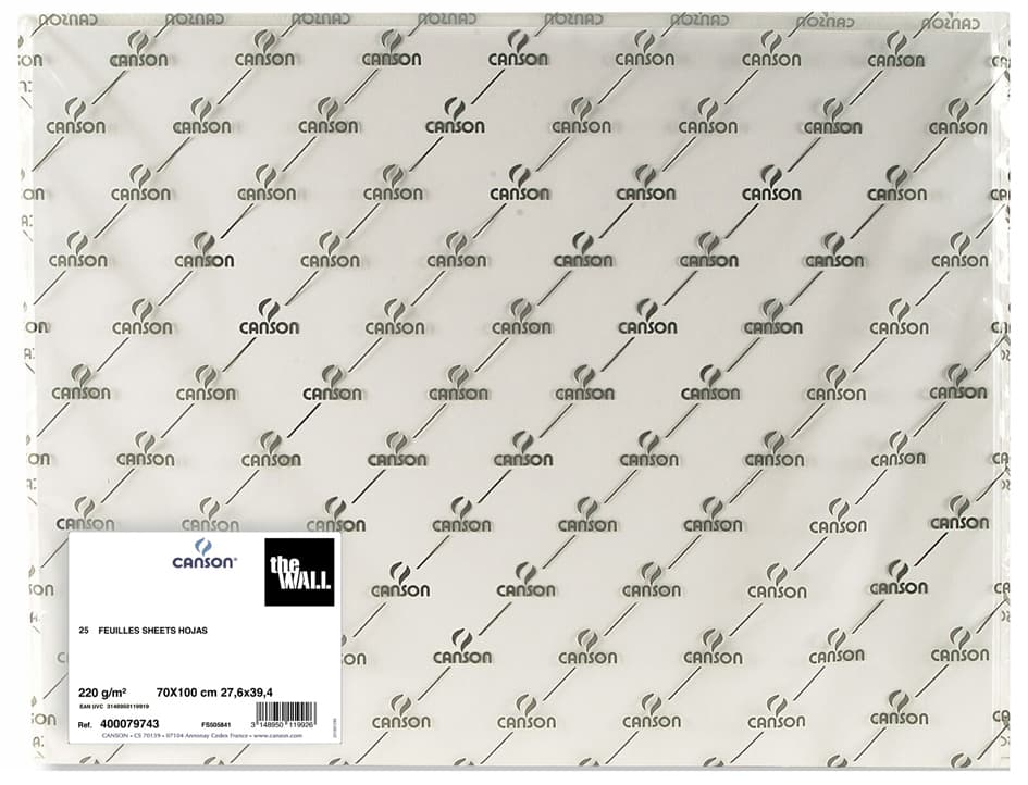 Canson Zeichenpapier , The Wall, , 700 X 1.000 Mm, 200 G/Qm