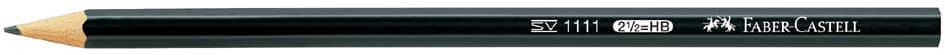 Faber-Castell Bleistift 1111, Sechseckig, Härtegrad: Hb