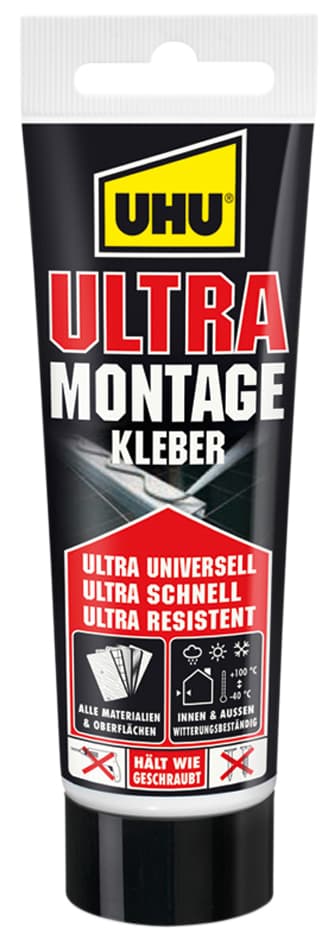 Uhu Montagekleber Ultra, Lösemittelfrei, 100 G Tube