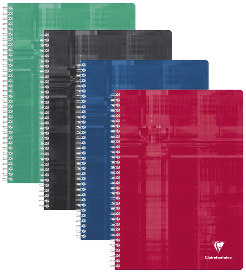 Clairefontaine Spiralheft, Din A4, 90 Blatt, Liniert