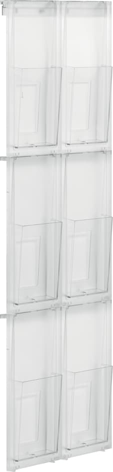 Helit Wanddisplay , The Placativ, , 12 X 1/3 Din A4 Hoch