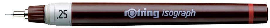 Rotring Ersatz-Zeichenkegel Für Isograph 0,25 Mm
