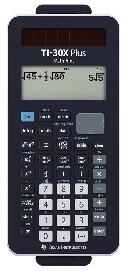 Texas Instruments Schulrechner Ti-30x Plus Mathprint