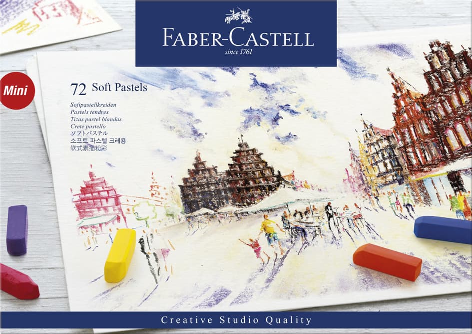 Faber-Castell Softpastellkreiden Studio Quality, 72er Etui