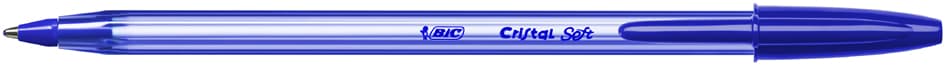 Bic Kugelschreiber Cristal Soft, Strichfarbe: Blau