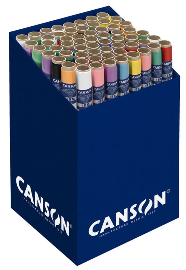 Canson Seidenpapier-Rolle, 0,5 X 5,0 M, 20 G/Qm, Display