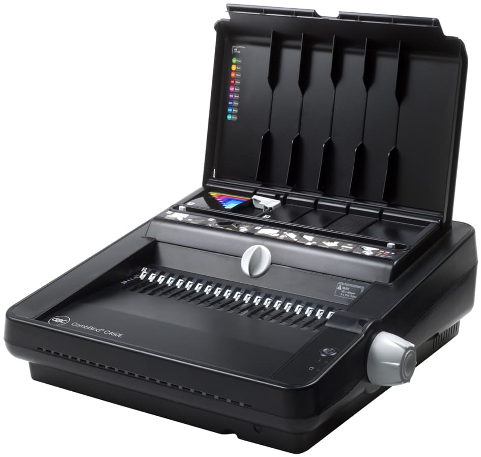 Gbc Elektrisches Plastikbindegerät Combbind C450e, Schwarz