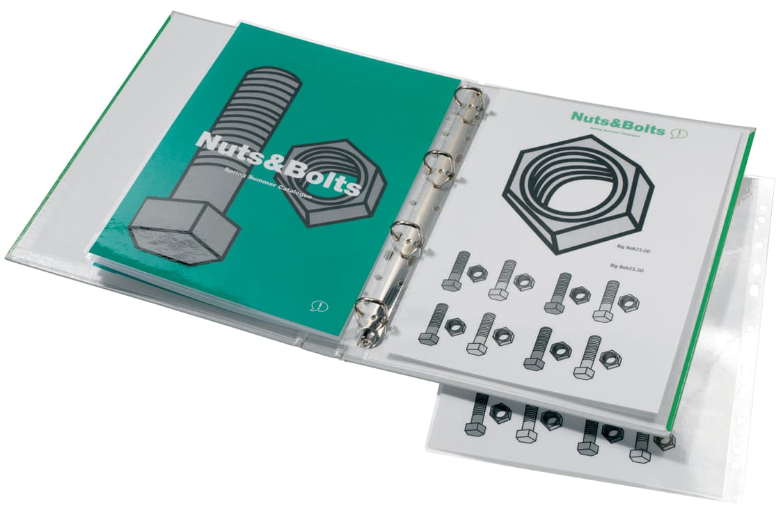 Gbc Laminierfolientasche, Din A4, Abheftlochung, 250 Mic