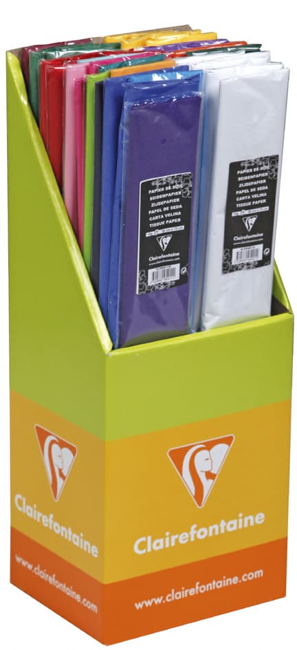 Clairefontaine Seidenpapier, 40er Display