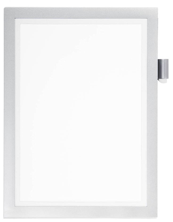 Durable Magnetrahmen , Duraframe Magnetic Note, , A4, Silber
