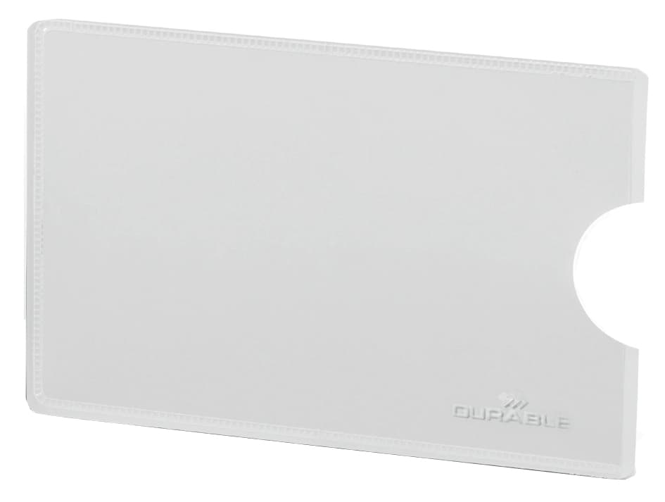 Durable Kreditkartenhülle Rfid Secure, 86x54 Mm, Transparent