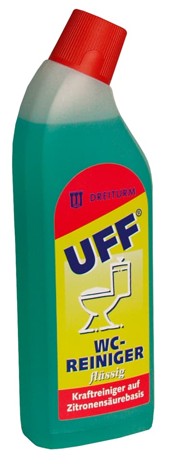 Dreiturm Wc-Reiniger , Uff, , 750 Ml Knickhalsflasche