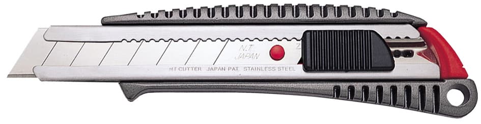 Nt Cutter L-500grp, Aluminium-Gehäuse, Anthrazit