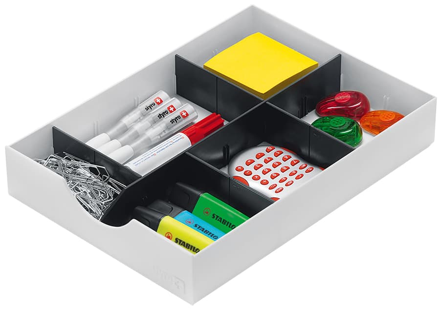 Styro System-Schublade Für Sortierstation Styrodoc, Weiß