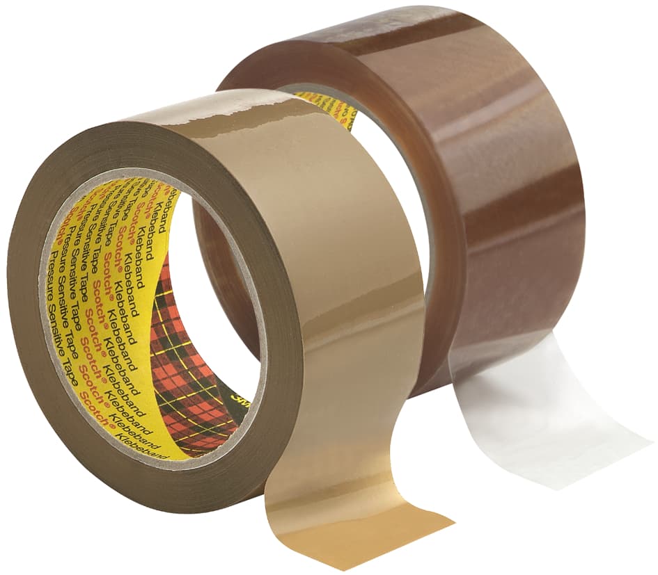 Scotch Verpackungsklebeband 3707, Braun, 38 Mm X 66 M