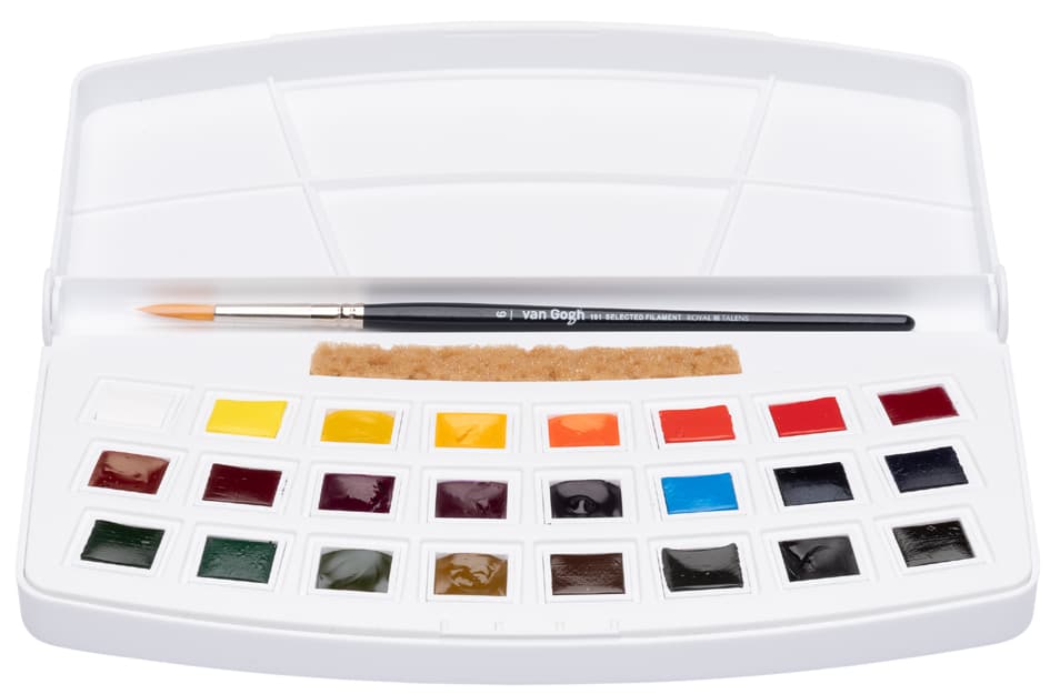 Royal Talens Aquarellkasten Van Gogh, Botanische Farben