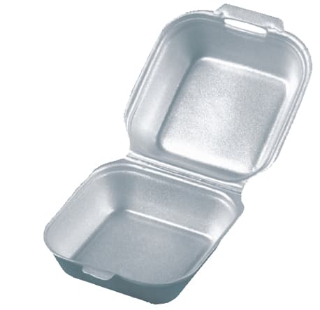 Starpak Burgerbox Eckig, Xps, Maße: 145 X 155 X 80 Mm
