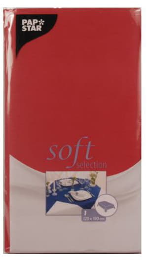 Starpak Tischdecke , Soft Selection, , Gefaltet, Rot