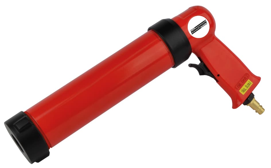 Brüder Mannesmann Druckluft-Kartuschenpistole, Rot/Schwarz