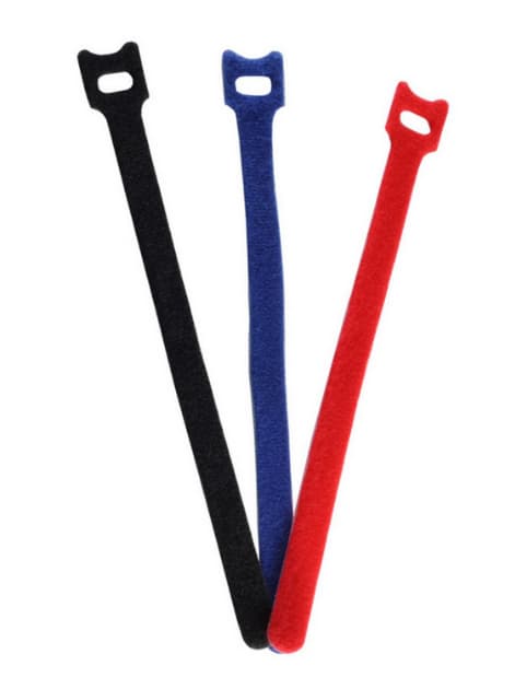 Shiverpeaks Basic-S Klett-Kabelbinder, 200 X 11 Mm, Farbig
