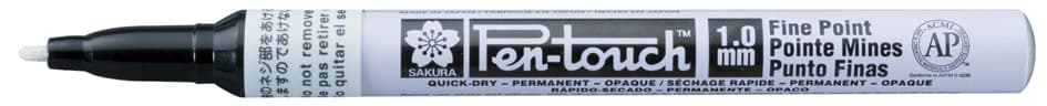 Sakura Permanent-Marker Pen-Touch Fein, Gold