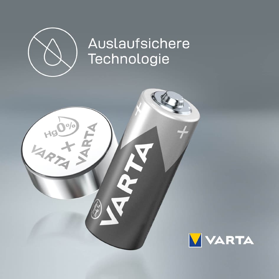 Varta Silber-Oxid Uhrenzelle, V321 (Sr65), 1,55 Volt