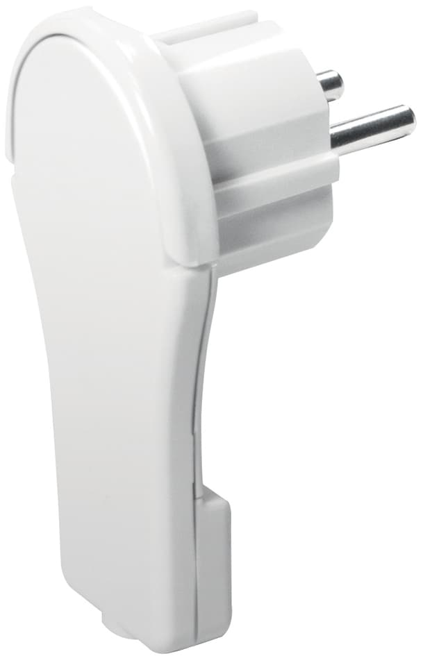 Logilink Flachwinkelstecker Zur Selbstmontage, Weiß