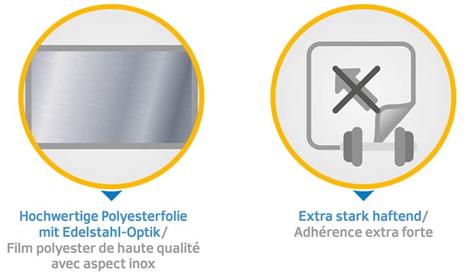 Herma Typenschild-Etiketten Special, 63,5 X 29,6 Mm, Silber