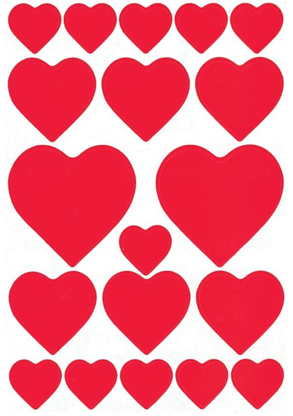 Herma Sticker Decor , Herzen,