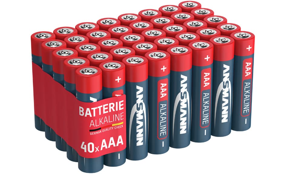 Ansmann Alkaline Batterie, Micro Aaa, 40er Pack