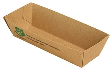 Papstar Snacktray , Pure, , Maße: 90 X 70 X 35 Mm