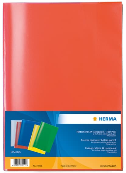Herma Heftschoner, Din A5, Aus Pp, Transparent-Gelb