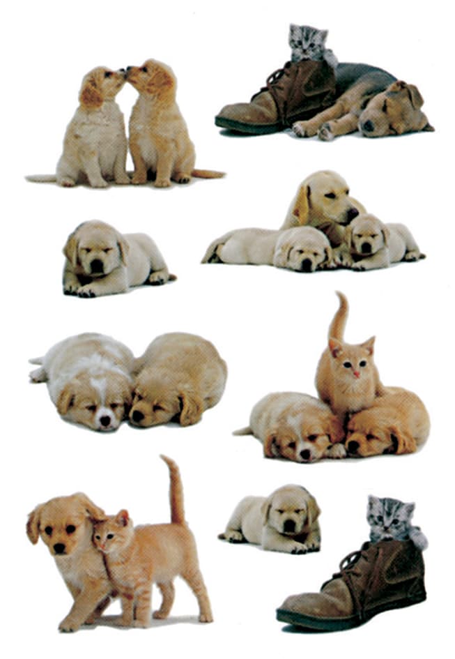 Herma Sticker Decor , Hundewelpen,