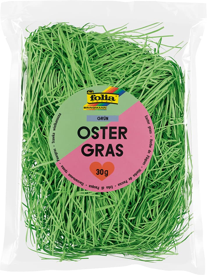 Folia Dekogras/Ostergras, 30 G, Grün