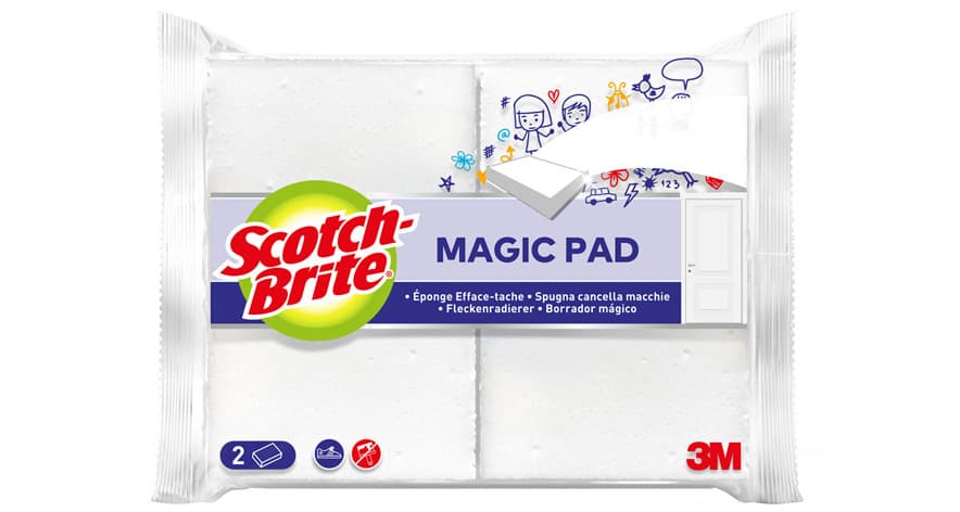Scotch-Brite Schmutzradierer , Magic Pad,