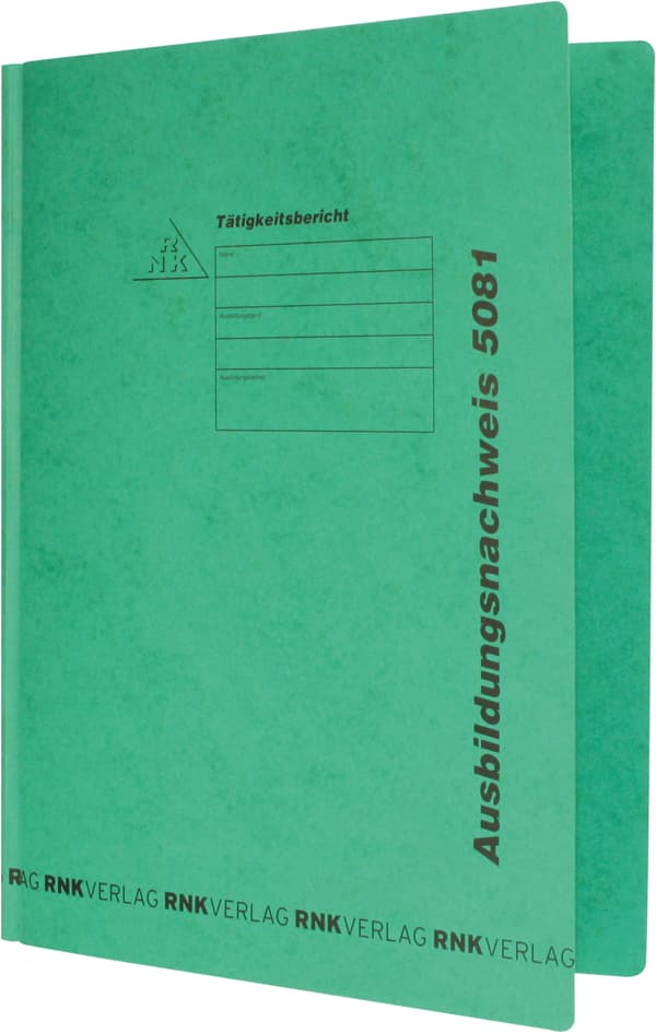 Rnk Verlag Ausbildungsnachweis-Hefter, Din A4