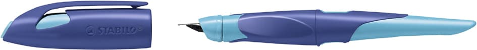 Stabilo Füllhalter Easybirdy L, Linkshänder, Blau/Azur