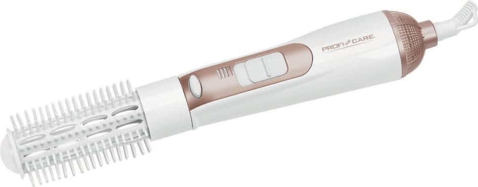 Profi Care Warmluftlockenbürste Pc-Has 3011, Weiß/Champagner